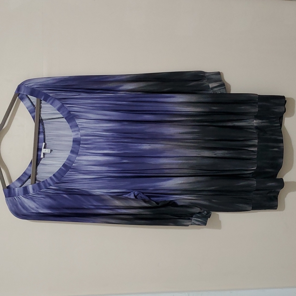 Long Sleeve Flowy Blouse